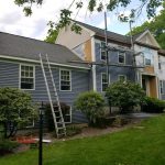 CertainTeed siding replacement in progress